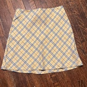 Princess Polly plaid mini skirt